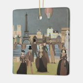 Ornement En Céramique Paris victorien (Gauche)