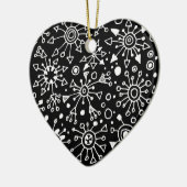 Ornement En Céramique Particules (Gauche)