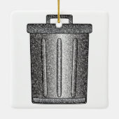 Ornement En Céramique Parties scintillant de déchets (Dos)