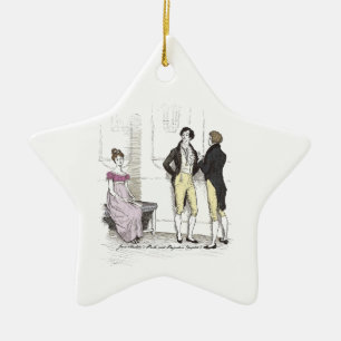 Ornement En Céramique Pas Assez Belle, Jane Austen Pride & Préjugés