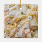 Ornement En Céramique Pasta Custom Food (Dos)