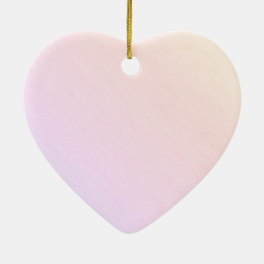 Ornement En Céramique Pastel Gradient (Dos)