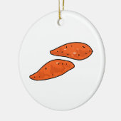 Ornement En Céramique Patates douces (Gauche)