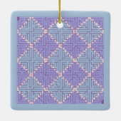 Ornement En Céramique Patchwork de Maze (Dos)