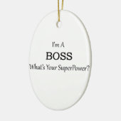 Ornement En Céramique Patron superbe (Gauche)