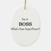 Ornement En Céramique Patron superbe (Devant)