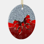 Ornement En Céramique Patter Glitter (Droite)