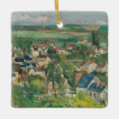 Ornement En Céramique Paul Cezanne - Auvers, Vue panoramique (Devant)