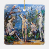 Ornement En Céramique Paul Cezanne - Cinq Bathères (Dos)