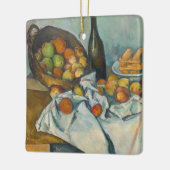 Ornement En Céramique Paul Cezanne - Le panier de pommes (Gauche)
