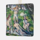 Ornement En Céramique Paul Cezanne - Quatre Bathers (Gauche)
