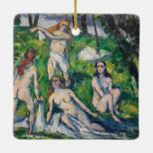 Ornement En Céramique Paul Cezanne - Quatre Bathers (Dos)