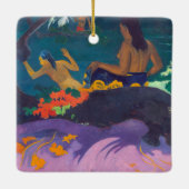 Ornement En Céramique Paul Gauguin - By the Sea / Fatata te Miti (Dos)