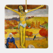 Ornement En Céramique Paul Gauguin - Le Christ Jaune (Dos)
