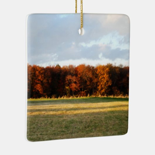 Ornement En Céramique Paysage d'automne (Droite)