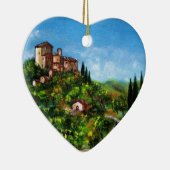 ORNEMENT EN CÉRAMIQUE PAYSAGE TOSCANE 3 (Droite)