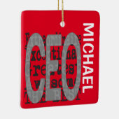 Ornement En Céramique PDG Extraordinaire CUSTOM (Droite)