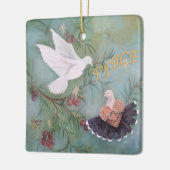 Ornement En Céramique Peace (Gauche)