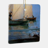 Ornement En Céramique Peder Severin Kroyer - Bateaux de pêche (Droite)