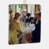 Ornement En Céramique Peder Severin Kroyer - Heure du déjeuner (Droite)