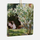 Ornement En Céramique Peder Severin Kroyer - Roses (Droite)