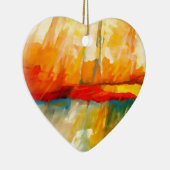 Ornement En Céramique Peinture Abstraite moderne (Droite)