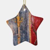 Ornement En Céramique Peinture de mur de Pompeian (Gauche)