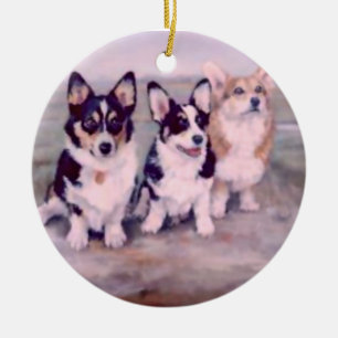 ORNEMENT EN CÉRAMIQUE PEMBROKE GALLOIS CORGI-ORNAMENT