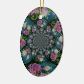 Ornement En Céramique Peony Mandala (Gauche)