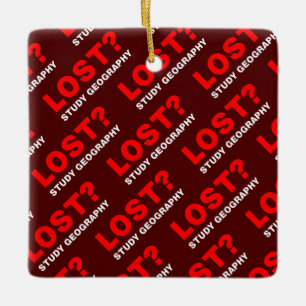 Ornement En Céramique Perdu ? Géographie des études