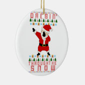 Ornement En Céramique Père Noël (Droite)