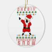 Ornement En Céramique Père Noël (Gauche)