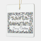 Ornement En Céramique Père Noël Barbara Lights (Gauche)