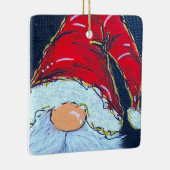 Ornement En Céramique Père Noël Gnome (Droite)