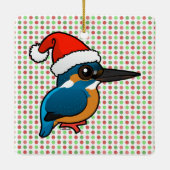 Ornement En Céramique Père Noël Kingfisher (Dos)
