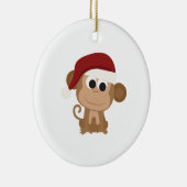 Ornement En Céramique père Noël Monkey (Droite)