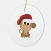 Ornement En Céramique père Noël Monkey (Gauche)