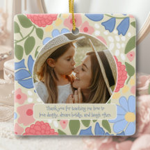 Personalized Mother-Daughter Keepsake Ornament 