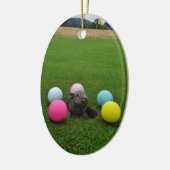 Ornement En Céramique Personnaliser (Gauche)