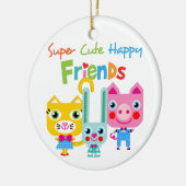 Ornement En Céramique Personnaliser (Gauche)