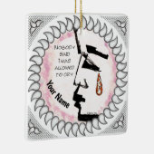 Ornement En Céramique Perte de l'ornement de bébé (Droite)