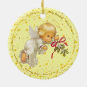 Ornement en céramique Petit Angel (Dos)