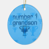 Ornement En Céramique Petit-fils du numéro 1 (Gauche)