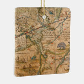 Ornement En Céramique Petit groupe de l'Afrique d'un globe (Droite)