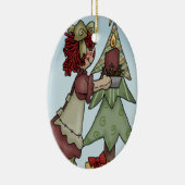 Ornement En Céramique Petit Noël d'Annie (Droite)