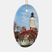 Ornement En Céramique Phare de Sandy Hook (Droite)