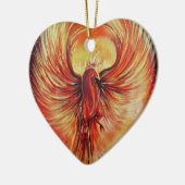 Ornement En Céramique Phoenix (Gauche)