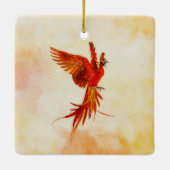 Ornement En Céramique Phoenix Rising - #2 (Dos)