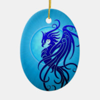 Phoenix tribal bleu