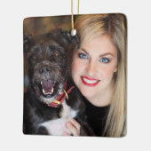 Ornement En Céramique Photo de vacances (Gauche)